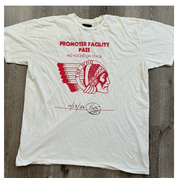 Retrobrand Los Angeles The Who Promoter Pass T Shirt XXL - Picture 1 of 9